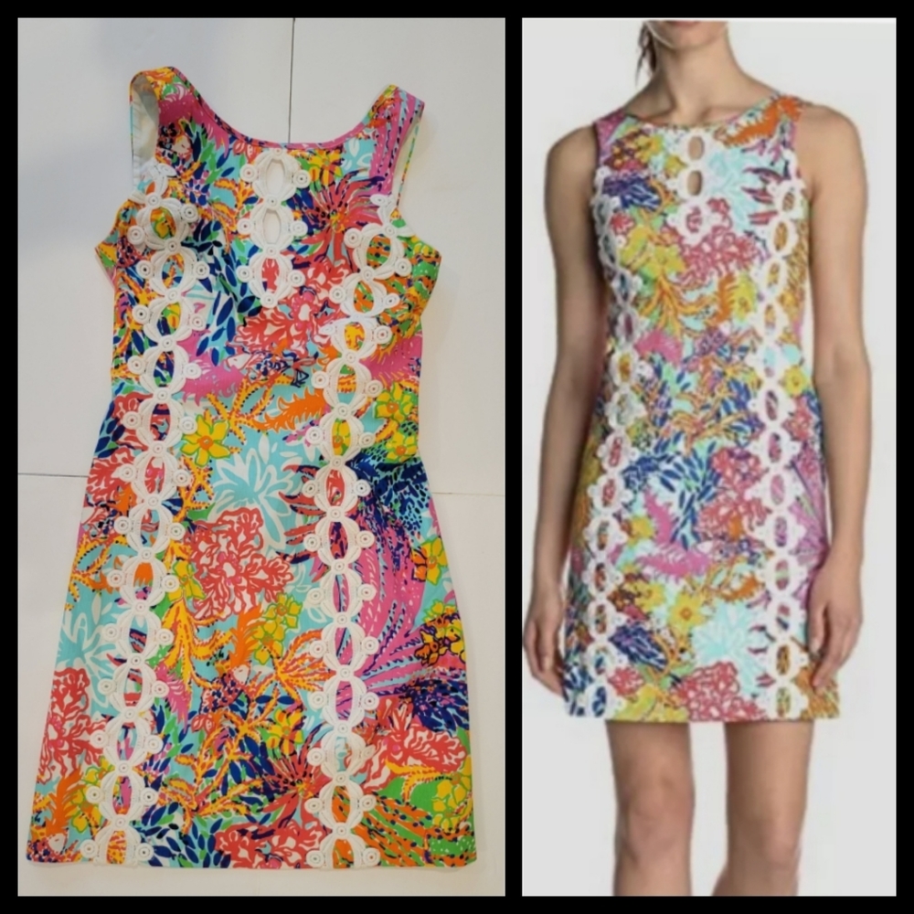 Lilly Pulitzer ember fishing sheath dress 00